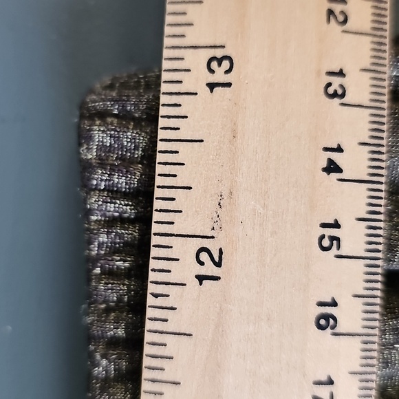 Chico's Green Wide Leg Pants with Elastic Waist. Size 1- MEDUIM 8. easy Slip On. - Picture 6 of 8